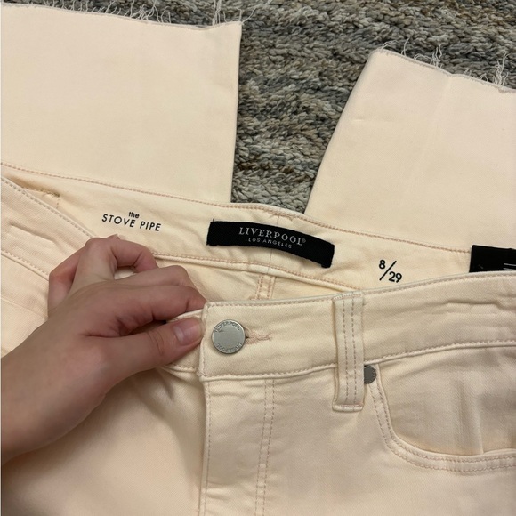 Liverpool The Stove Pipe Jeans Sz 8/29 NWT | Liverpool Crop Straight Leg Jeans - - Picture 7 of 12